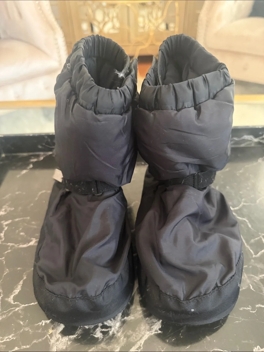 Bloch Kids Black Puffer Booties